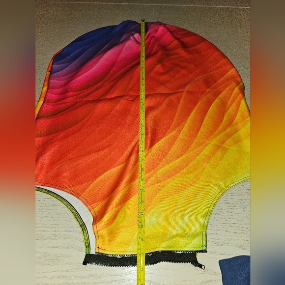 5 For $25✨New Striped Rainbow Suitcase Cover Luggage Protector Large Checked Bag - Picture 5 of 5